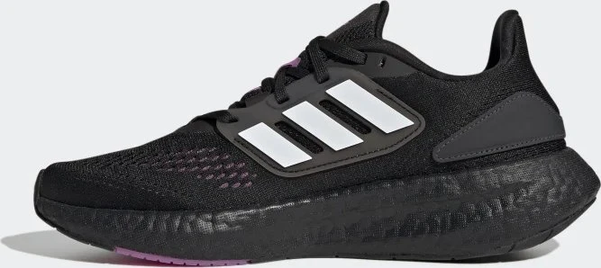 adidas Pureboost 22 core black/cloud white/semi pulse lilac (Herren)