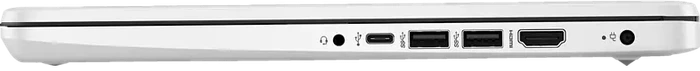 HP 14s-fq0206ng, Snowflake White, 3020e, 4GB RAM, 64GB Flash, DE