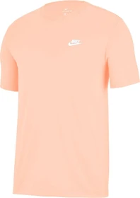 Nike Sportswear Club Funktionsshirt kurzarm washed coral/white (Herren)