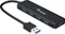 Equip 4 Port USB Hub, 4x USB-A 3.0, USB-C 3.0/USB-A 3.0 [Stecker] Vorschaubild