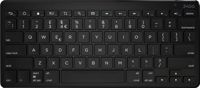 ZAGG Universal Tastatur schwarz, Bluetooth, UK
