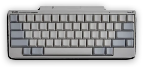 Happy Hacking Keyboard Professional Hybrid Type-S, Silent, ohne Tastenbeschriftung, weiß, USB/Bluetooth, US
