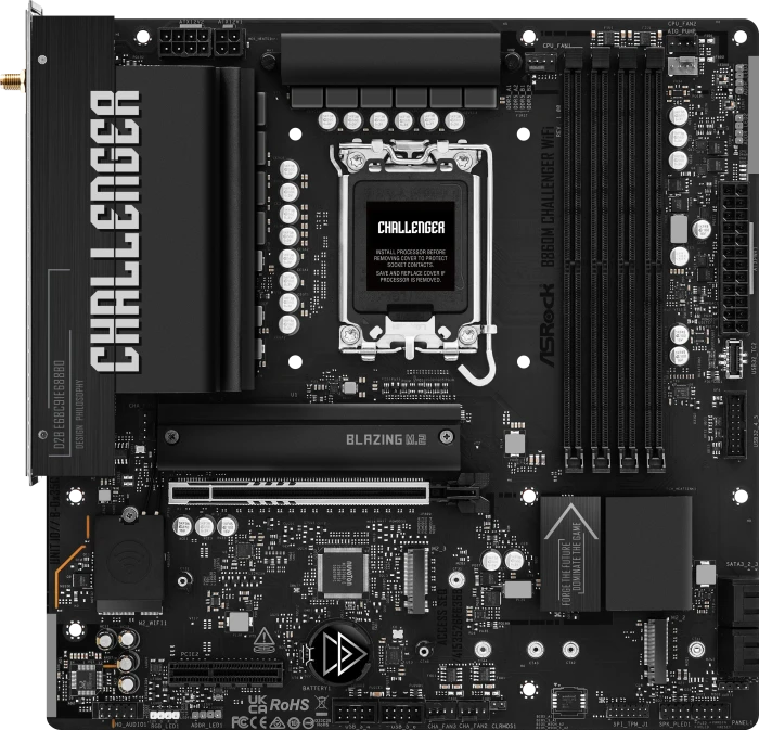ASRock B860M Challenger WiFi (Intel 1851)