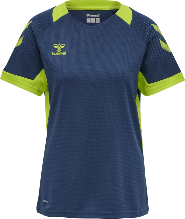 hummel Lead Poly Trikot kurzarm dark denim (Damen)