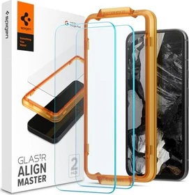 Spigen Screen Protector GLAS.tR AlignMaster für Google Pixel 8a