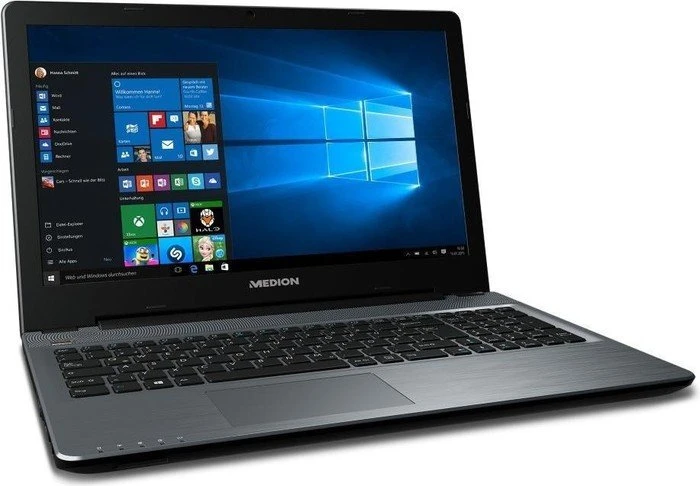 Medion Akoya P6659, Core i5-6200U, 8GB RAM, 128GB SSD, 1TB HDD, GeForce 930M, DE