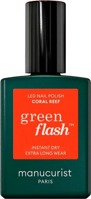 Manucurist Green Flash Gel Nagellack coral reef, 15ml