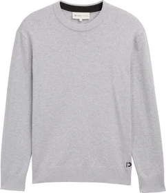 Tom Tailor Basic Strickpullover light stone grey melange (Herren)
