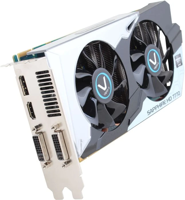 Sapphire Vapor-X Radeon HD 7770 GHz Edition OC, 1GB GDDR5, 2x DVI, HDMI, mDP, lite retail