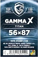 dV Games X Titan Sleeves 56×87, 100 Stück