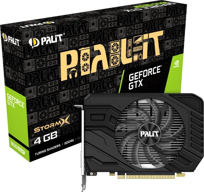 Palit GeForce GTX 1650 SUPER StormX, 4GB GDDR6, DVI, HDMI, DP