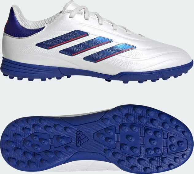 adidas Copa Pure 2 League TF cloud white/lucid blue/solar red (Junior)