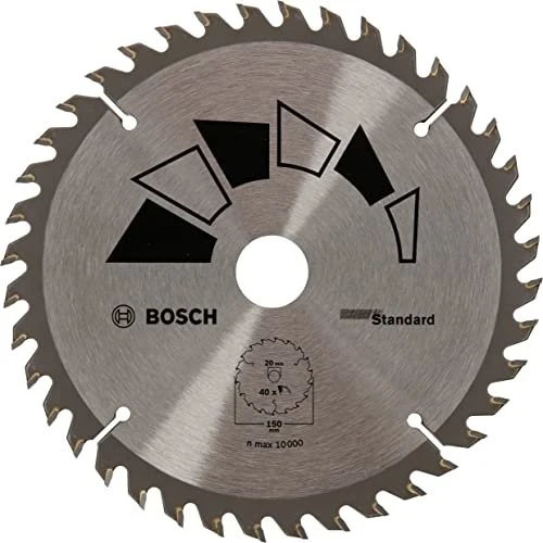 Bosch DIY Standard Kreissägeblatt 40Z, 150x2.2x20mm, 1 Stück