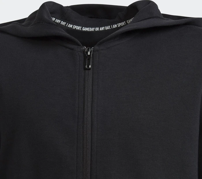 adidas Future Icons 3-Streifen Hoodie schwarz/weiß (Junior)