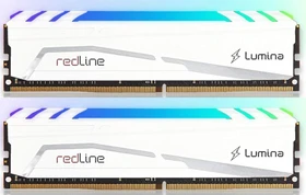 Mushkin Redline Lumina RGB White UDIMM 64GB Kit, DDR5-6400, CL32-39-39-102
