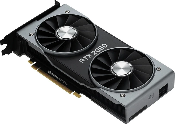 NVIDIA GeForce RTX 2060 Founders Edition, 6GB GDDR6, DVI, HDMI, USB-C, 2x DP