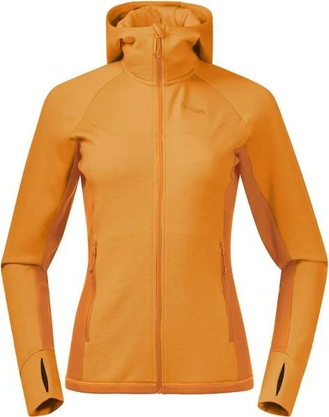 Bergans Cecilie Wool Hood Funktionsjacke lush yellow (Damen)