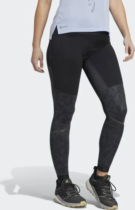 adidas Terrex Agravic Trail Running Leggings Laufhose lang carbon (Damen)