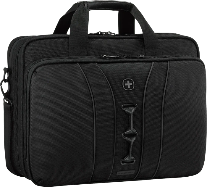 Wenger Legacy Black Series 16" Laptop-Aktentasche, schwarz