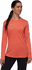 Mammut Tree Wool FL Funktionsshirt langarm peach melange (Damen)