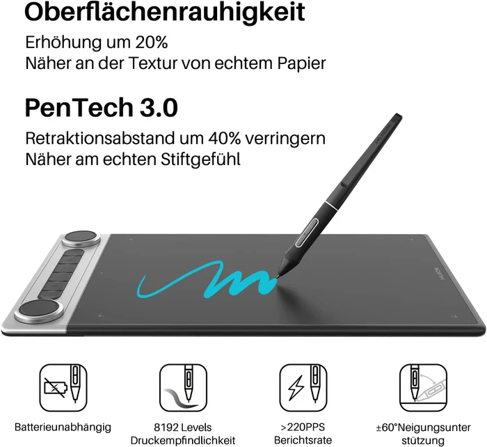 Huion Inspiroy Dial 2 Q630M