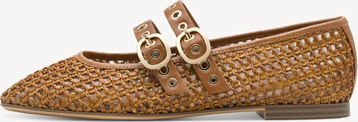 Tamaris Spangenballerinas braun (Damen)