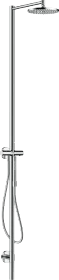 Hansgrohe Axor Starck Duschsäule mit Thermostat und Kopfbrause 240 1jet chrom
