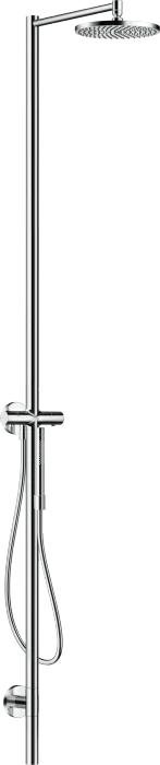 Hansgrohe Axor Starck Duschsäule mit Thermostat und Kopfbrause 240 1jet chrom