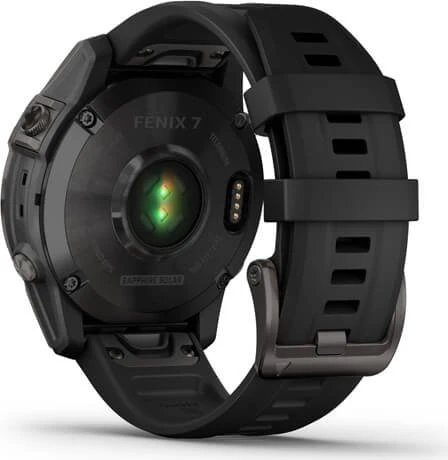 Garmin Fenix 7 Sapphire Solar silber/schwarz