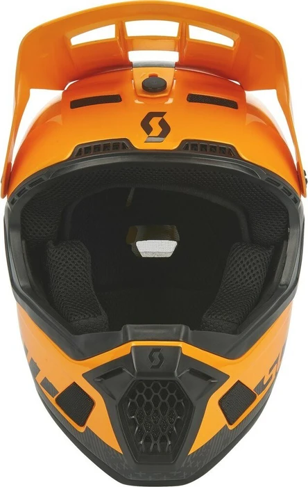 Scott Nero Plus Fullface-Helm fire orange