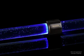 Alphacool Aurora HardTube LED Ring 16mm schwarz, blau