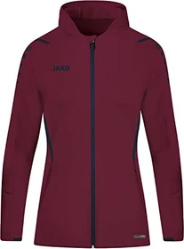 Jako Challenge Kapuzen Trainingsjacke maroon/marine (Damen)