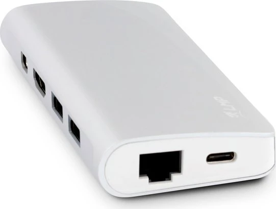LMP USB-C Travel Dock, 9-Port, USB-C 3.0 [Stecker], silber