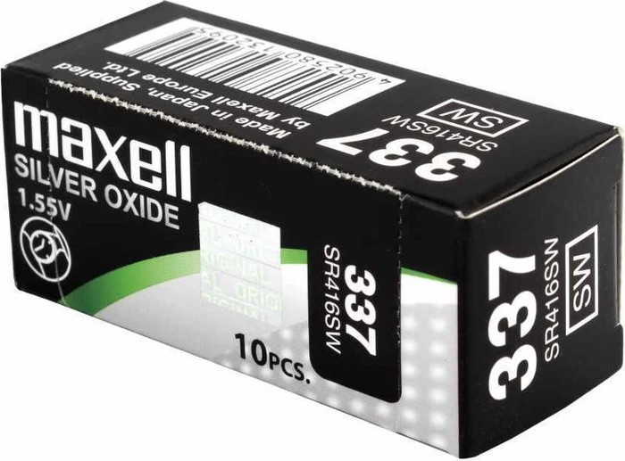 Maxell 337 (SR416), 10er-Pack