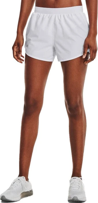 Under Armour Fly By 2.0 Hose kurz white/reflective (Damen)