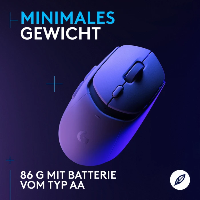Logitech G309 Lightspeed weiß, USB/Bluetooth