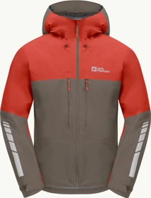 Jack Wolfskin Morobbia 3L Fahrradjacke cold coffee (Herren)
