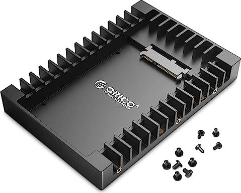 Orico 1125SS, Hard Drive Caddy, 2.5" auf 3.5" Einbaurahmen, schwarz
