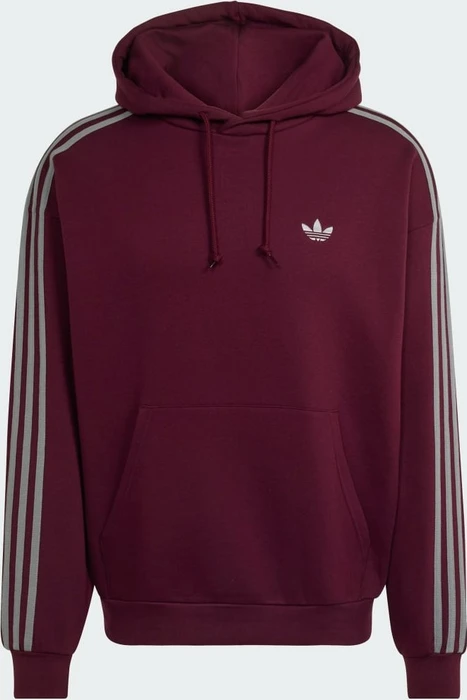adidas Adicolor Classics 3-Streifen Hoodie maroon (Herren)
