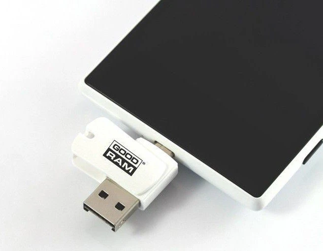 goodram AO20 Single-Slot-Cardreader, USB 2.0 Micro-B [Stecker]