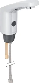 Geberit Typ 185 Waschtischarmatur mit Batteriebetrieb hochglanz-verchromt