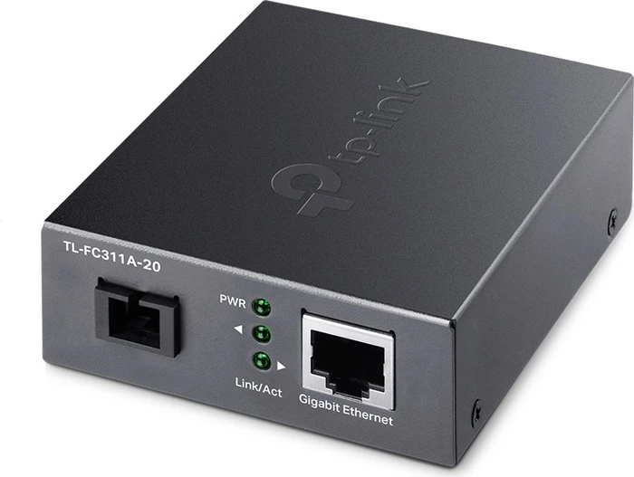 TP-Link Gigabit WDM Media Converter, RJ-45, SC-Simplex SM 20km