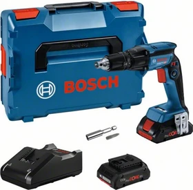 Bosch Professional GTB 18V-45 Akku-Trockenbauschrauber inkl. L-Boxx + 2 Akkus 4.0Ah