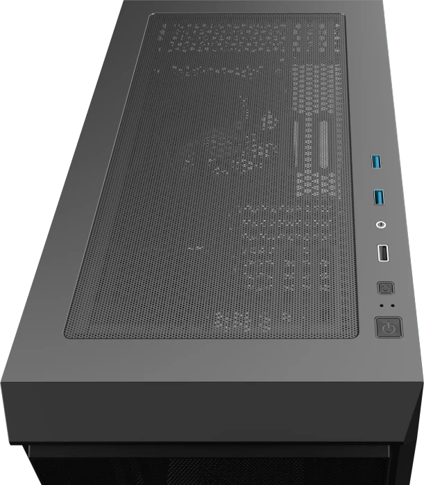 Raijintek Arcadia IV White, Glasfenster
