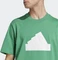 adidas Future Icons Badge of Sport T-Shirt kurzarm semi court green (Herren) Vorschaubild
