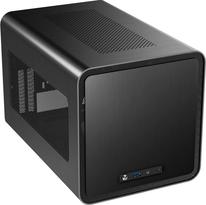 Jonsbo V8, schwarz, Mini-ITX