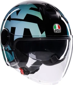 AGV Eteres Lido 46 schwarz/blau