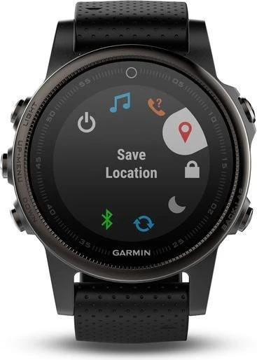 Garmin Fenix 5S Sapphire schwarz