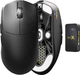 Lamzu MAYA X 8K Wireless Gaming Mouse Charcoal Black, USB