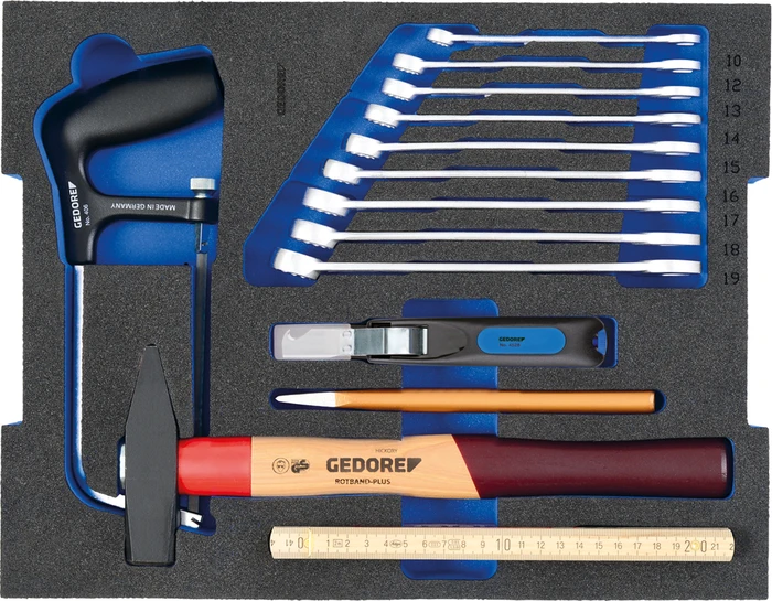 Gedore 1100-Basic Azubi Handwerkzeugset inkl. L-Boxx, 23-tlg.
